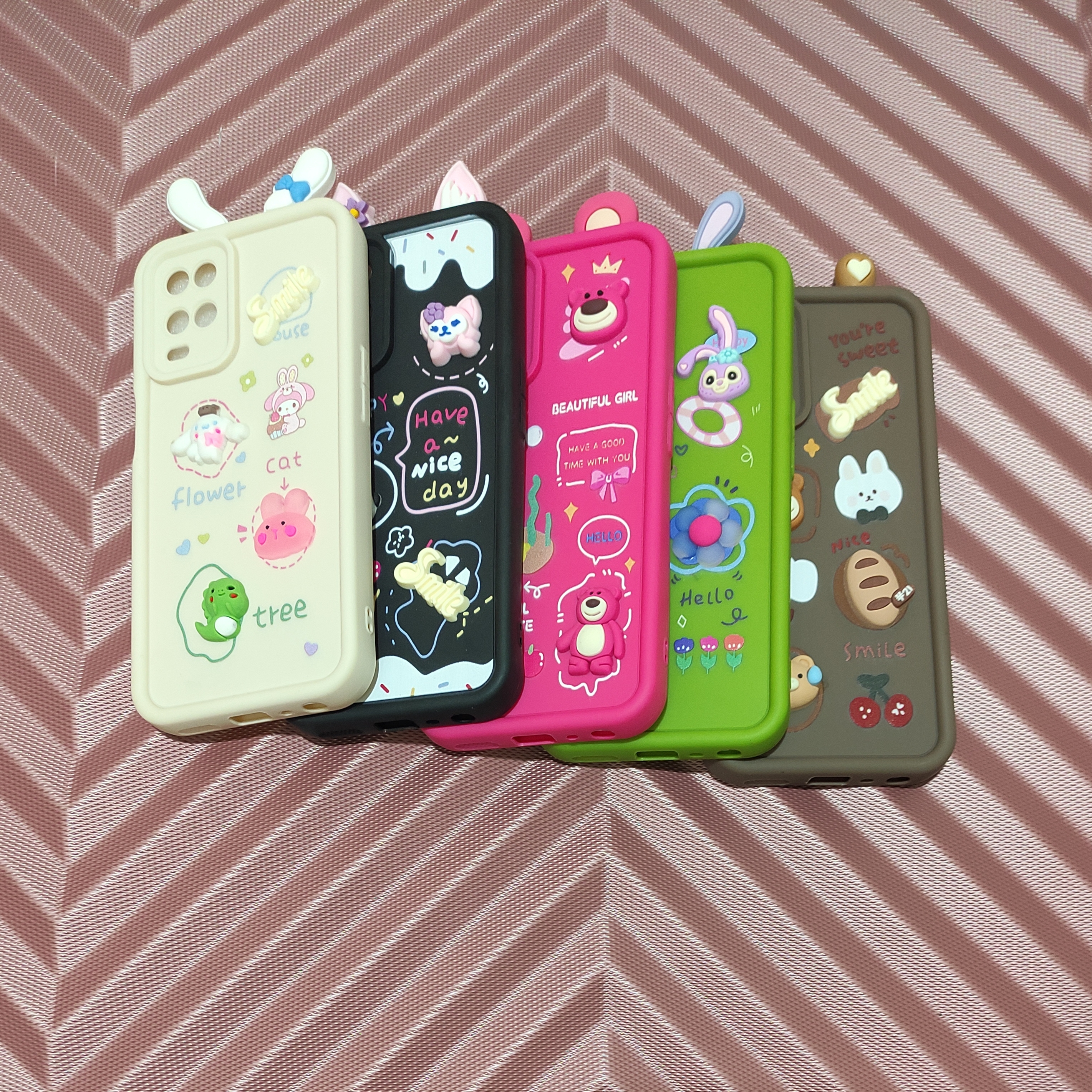 کاور عروسکی سیلیکون گوشی موبایل سامسونگ Galaxy A54